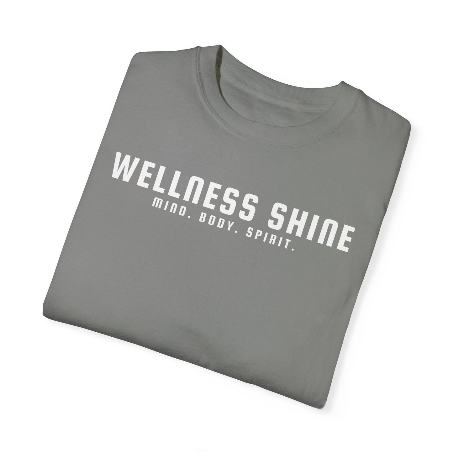 Wellness Shine Brand Garment - Dyed T-Shirt - Wellness Shine