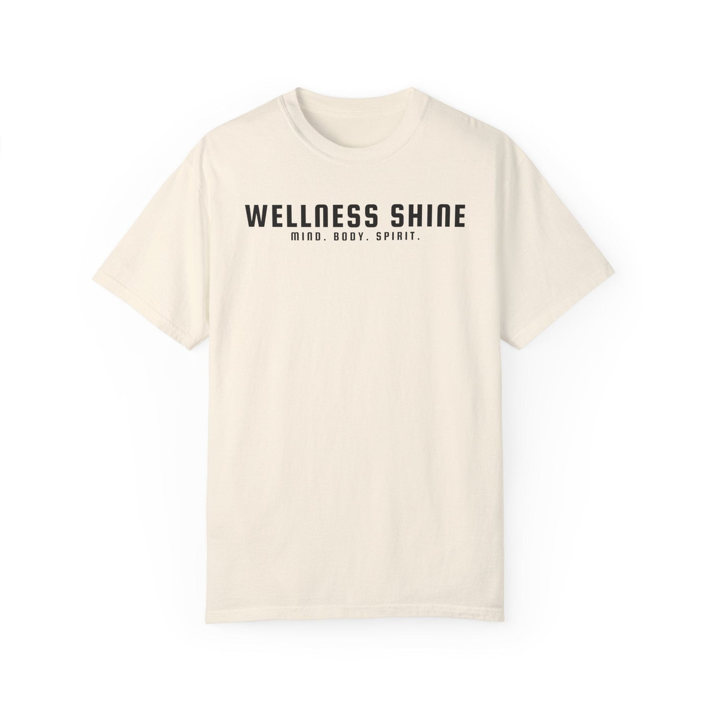 Wellness Shine Brand Garment - Dyed T-Shirt - Wellness Shine