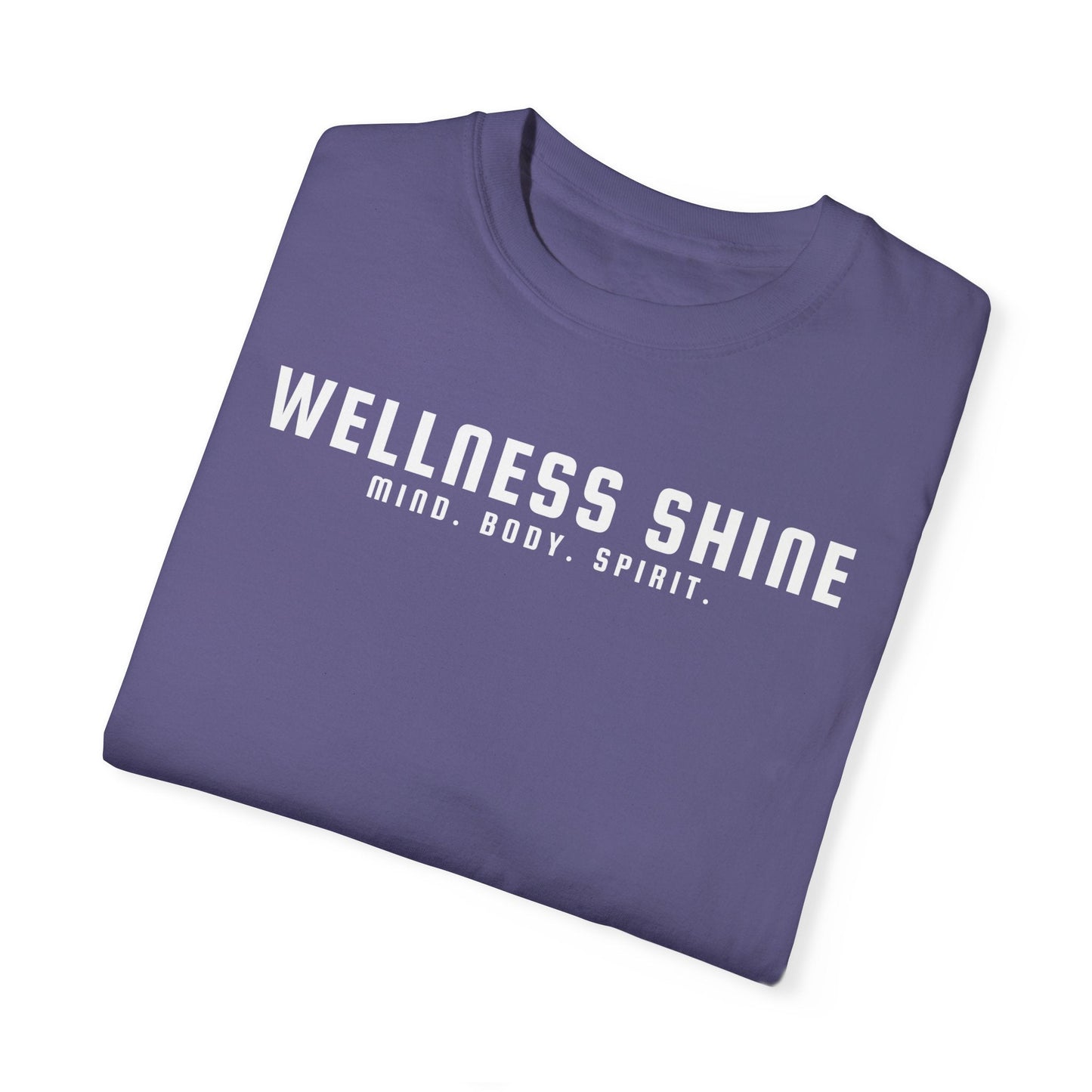 Wellness Shine Brand Garment - Dyed T-Shirt - Wellness Shine