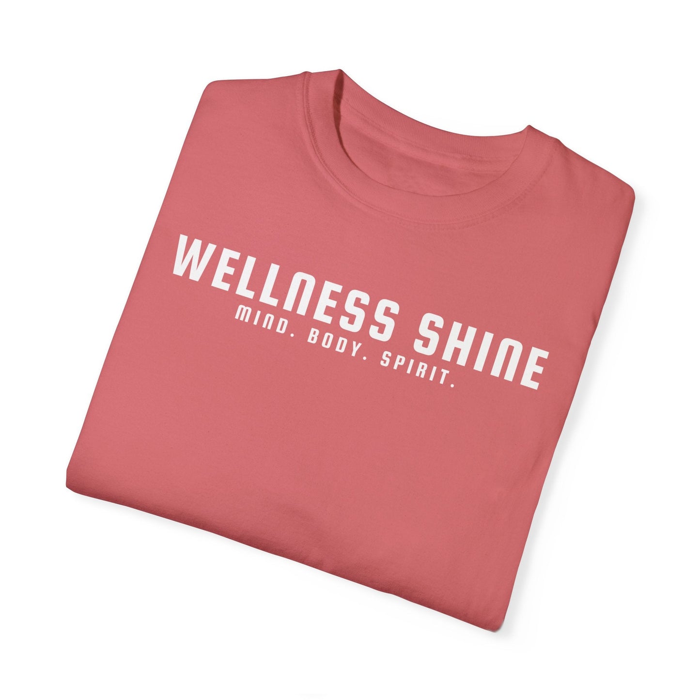 Wellness Shine Brand Garment - Dyed T-Shirt - Wellness Shine