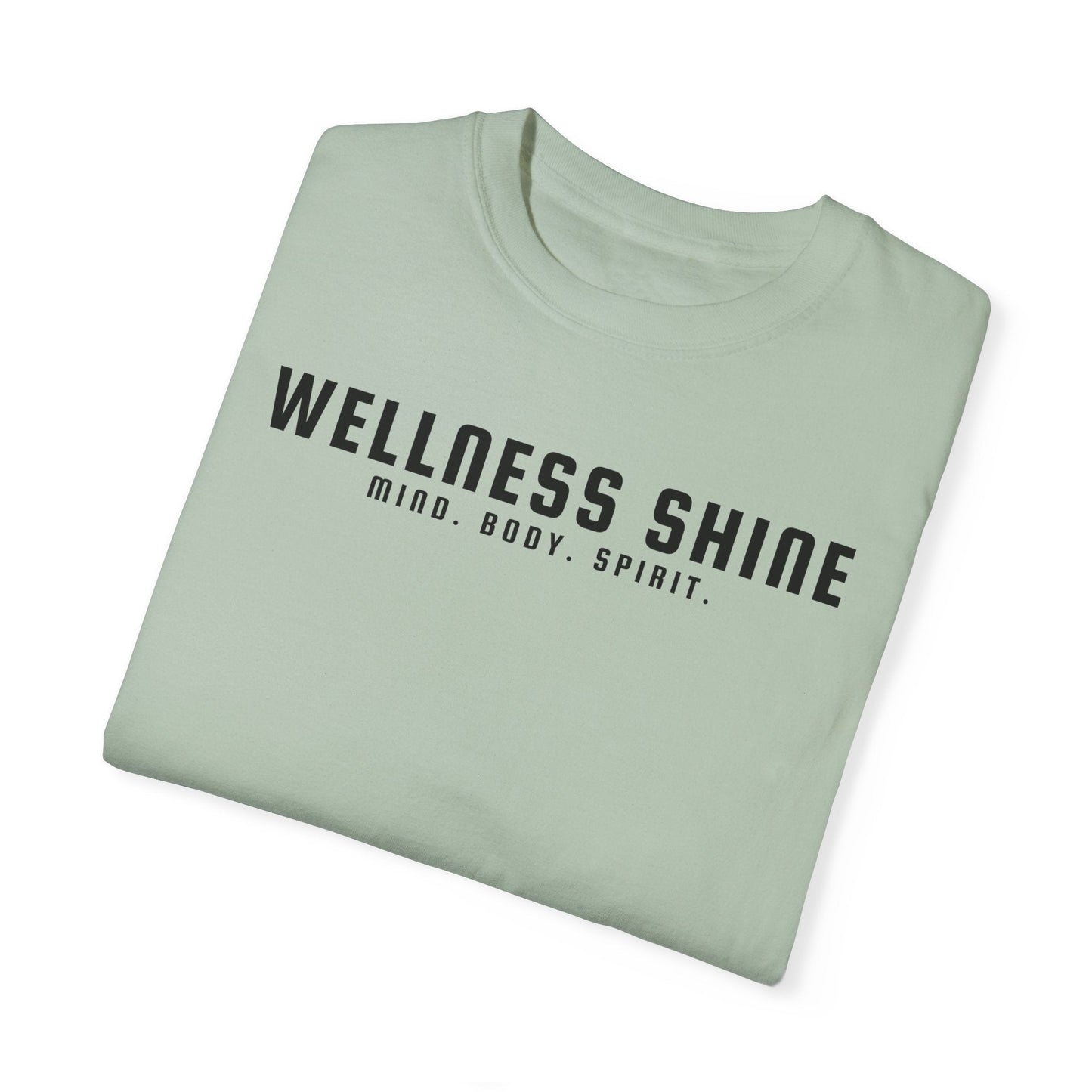 Wellness Shine Brand Garment - Dyed T-Shirt - Wellness Shine