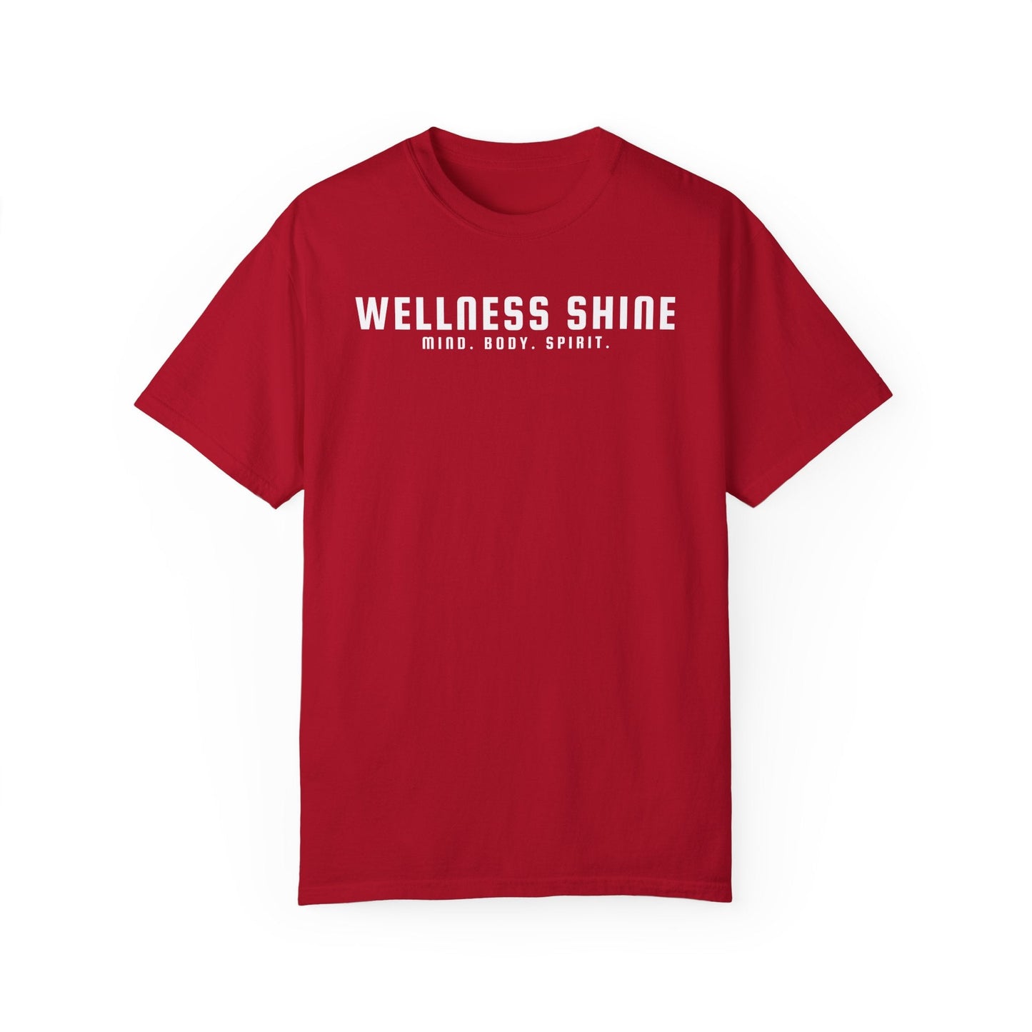 Wellness Shine Brand Garment - Dyed T-Shirt - Wellness Shine