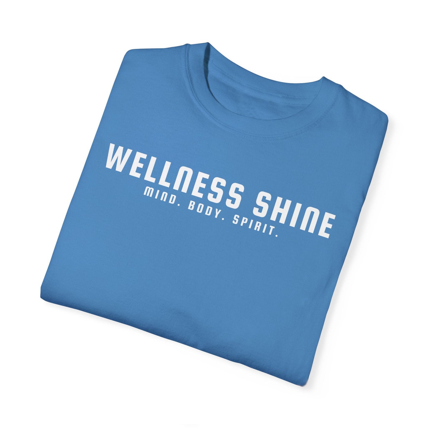 Wellness Shine Brand Garment - Dyed T-Shirt - Wellness Shine