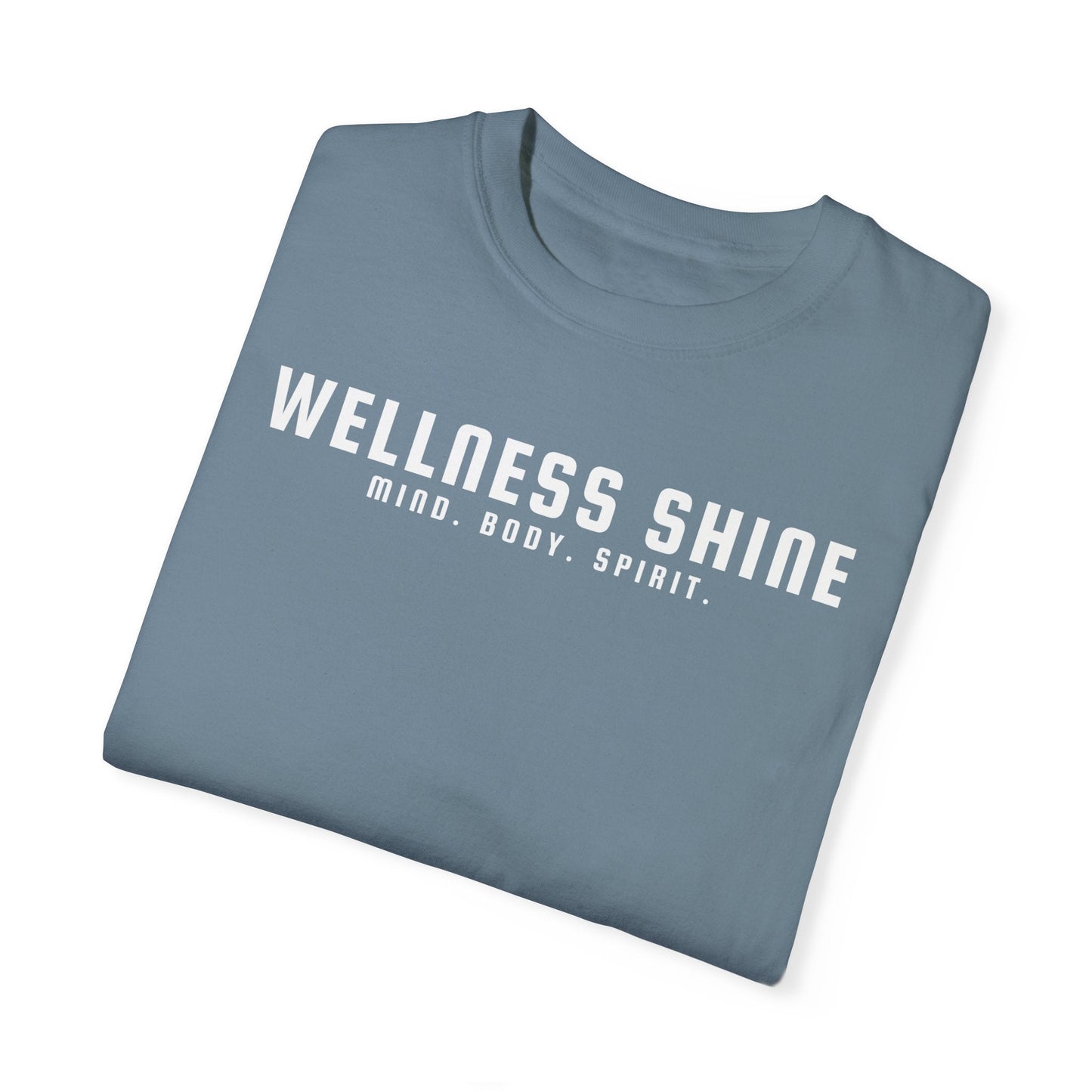 Wellness Shine Brand Garment - Dyed T-Shirt - Wellness Shine