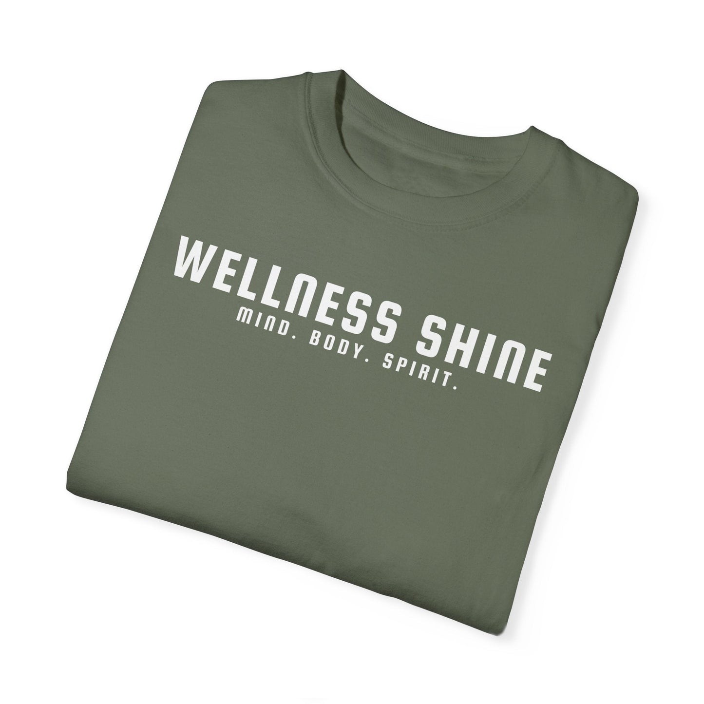Wellness Shine Brand Garment - Dyed T-Shirt - Wellness Shine