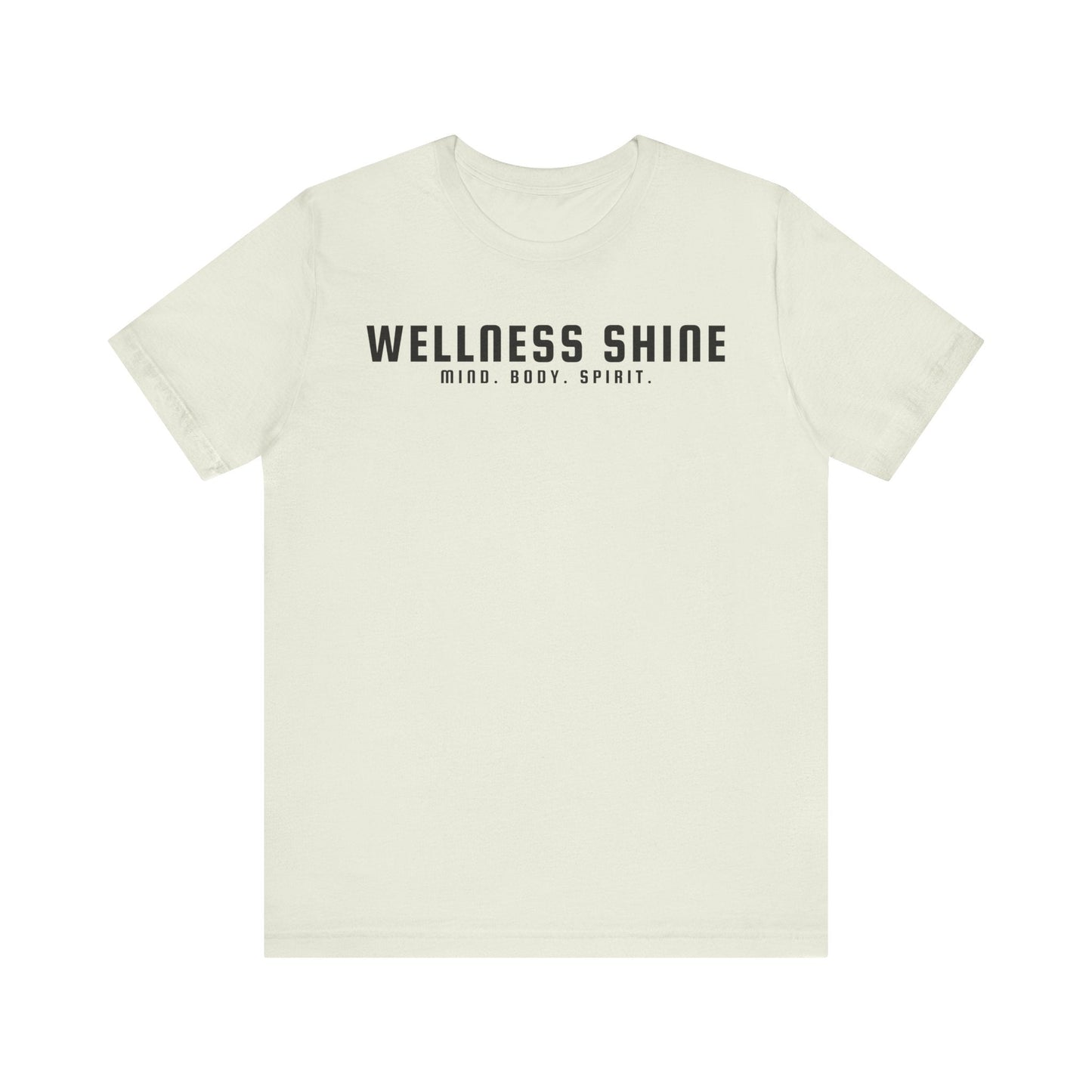 Wellness Shine Brand Jersey Short Sleeve Tee - Wellness Shine