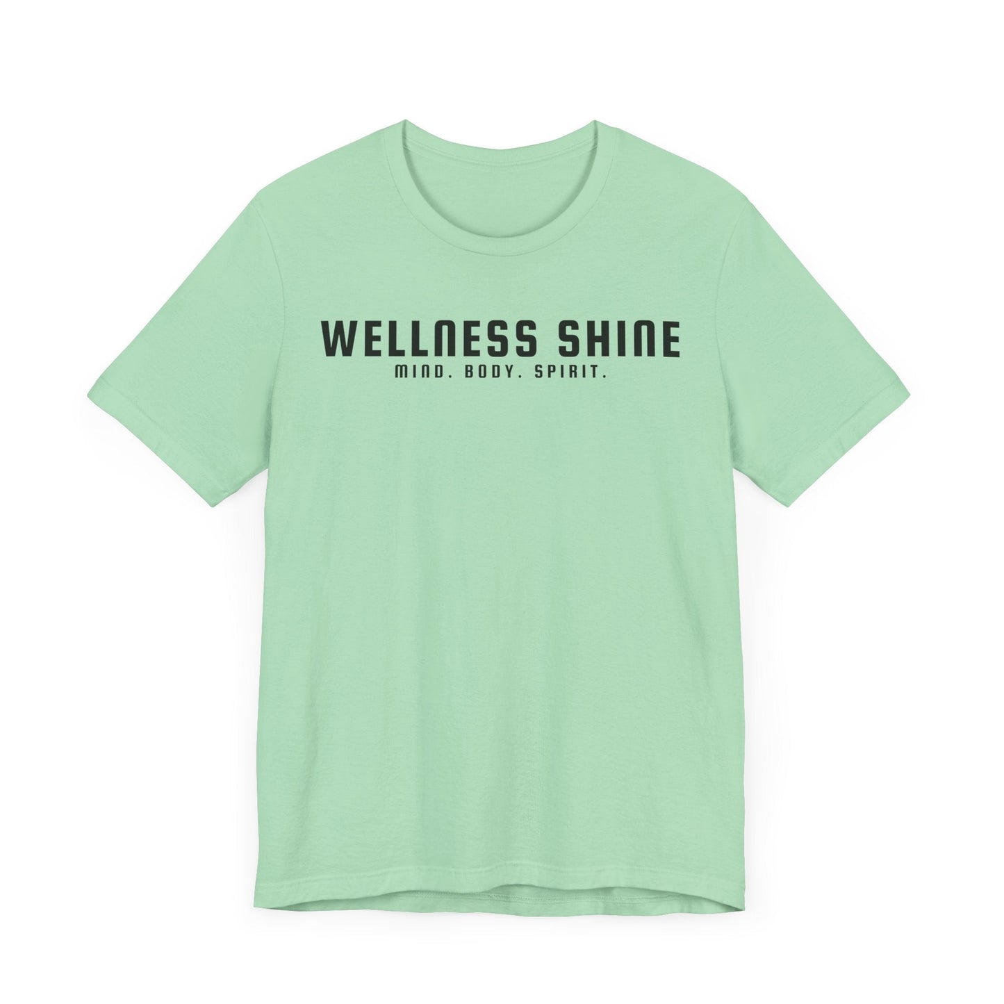 Wellness Shine Brand Jersey Short Sleeve Tee - Wellness Shine
