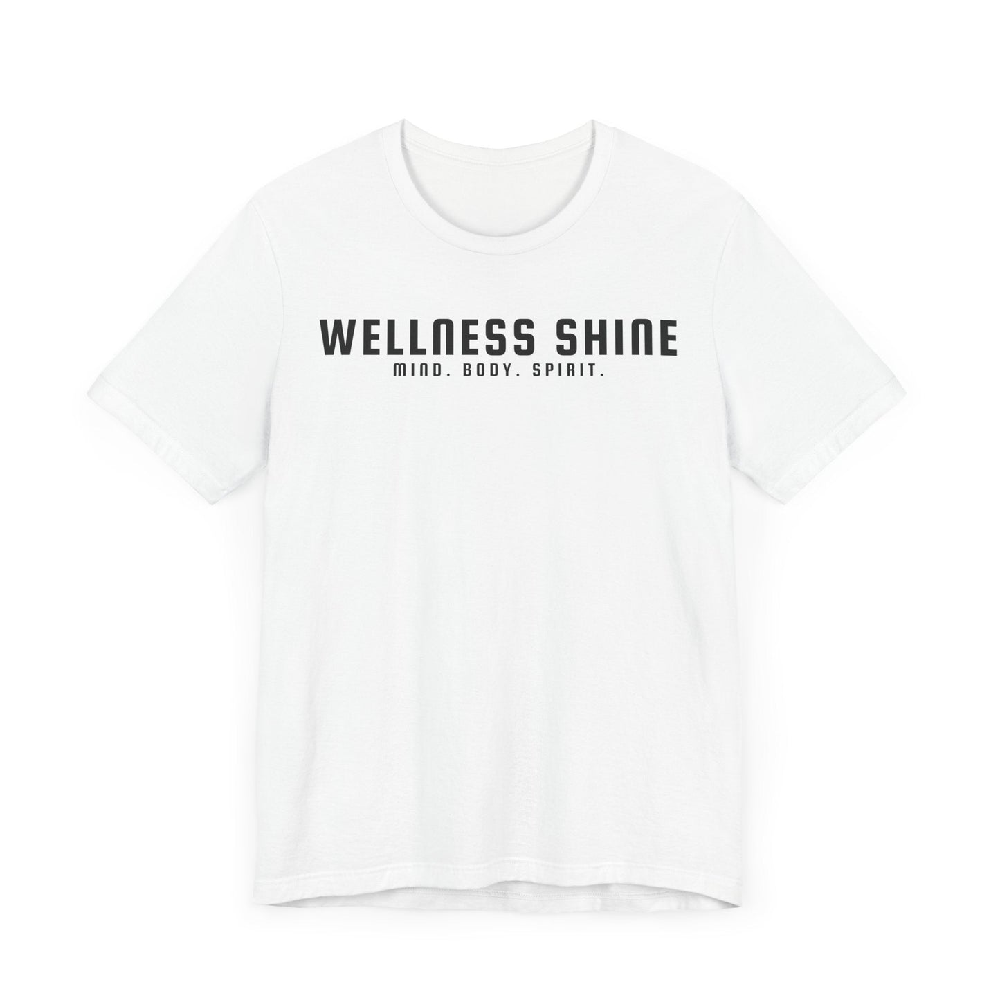 Wellness Shine Brand Jersey Short Sleeve Tee - Wellness Shine