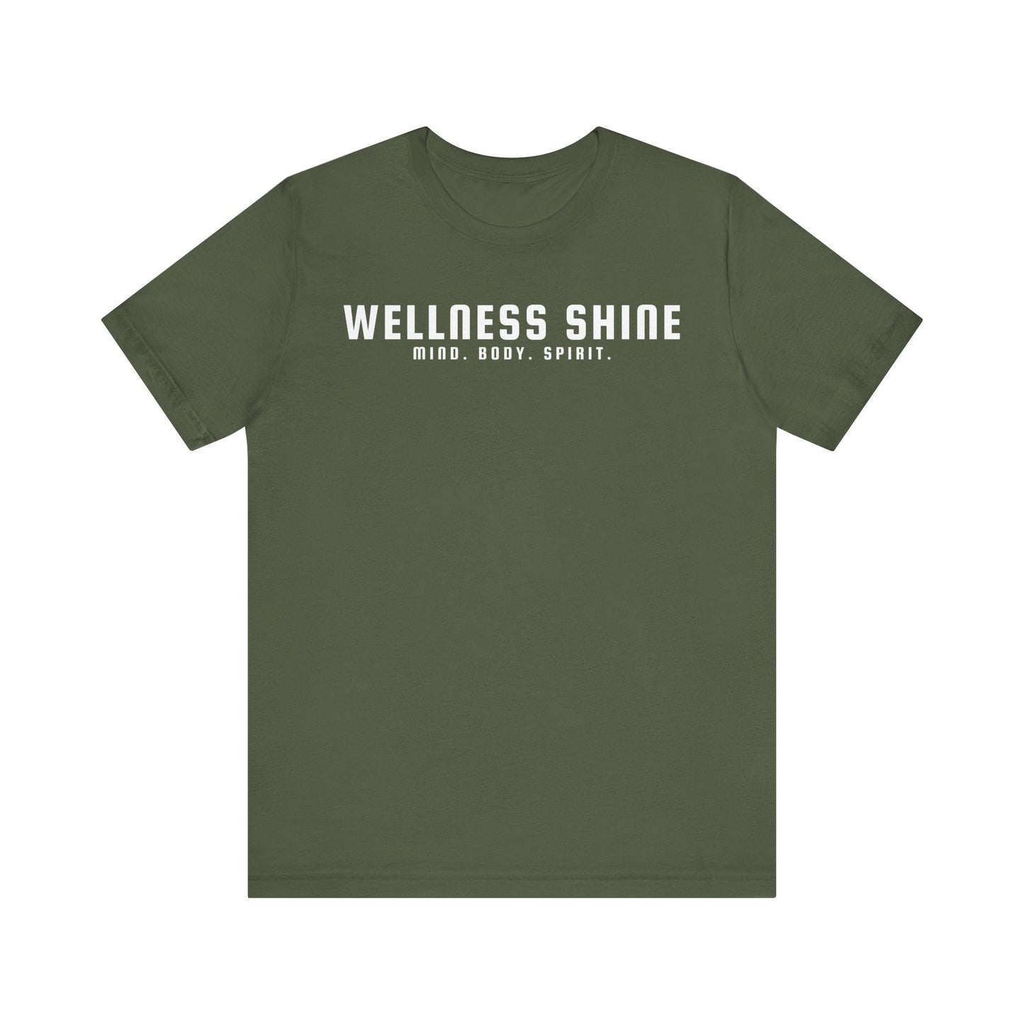 Wellness Shine Brand Jersey Short Sleeve Tee - Wellness Shine
