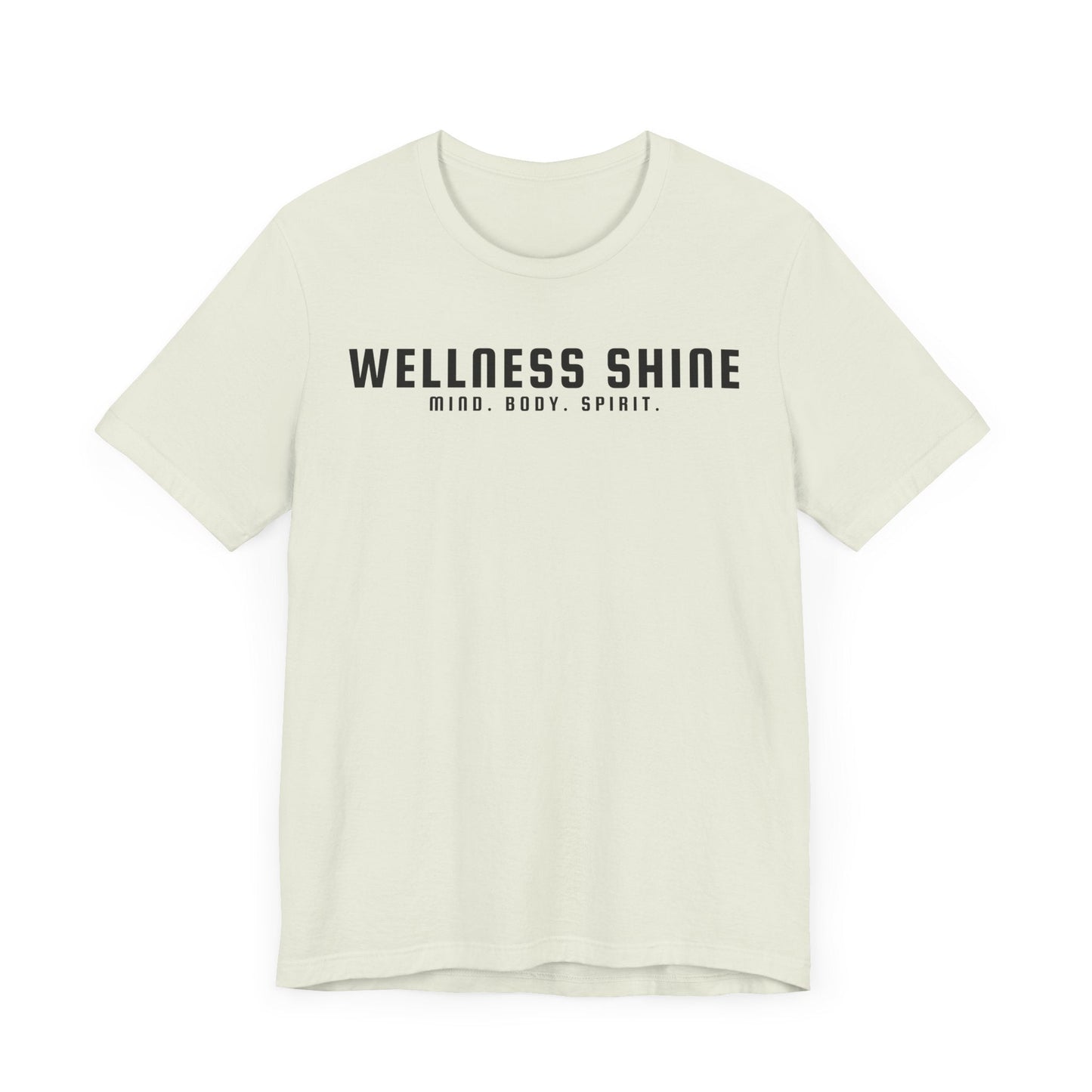 Wellness Shine Brand Jersey Short Sleeve Tee - Wellness Shine