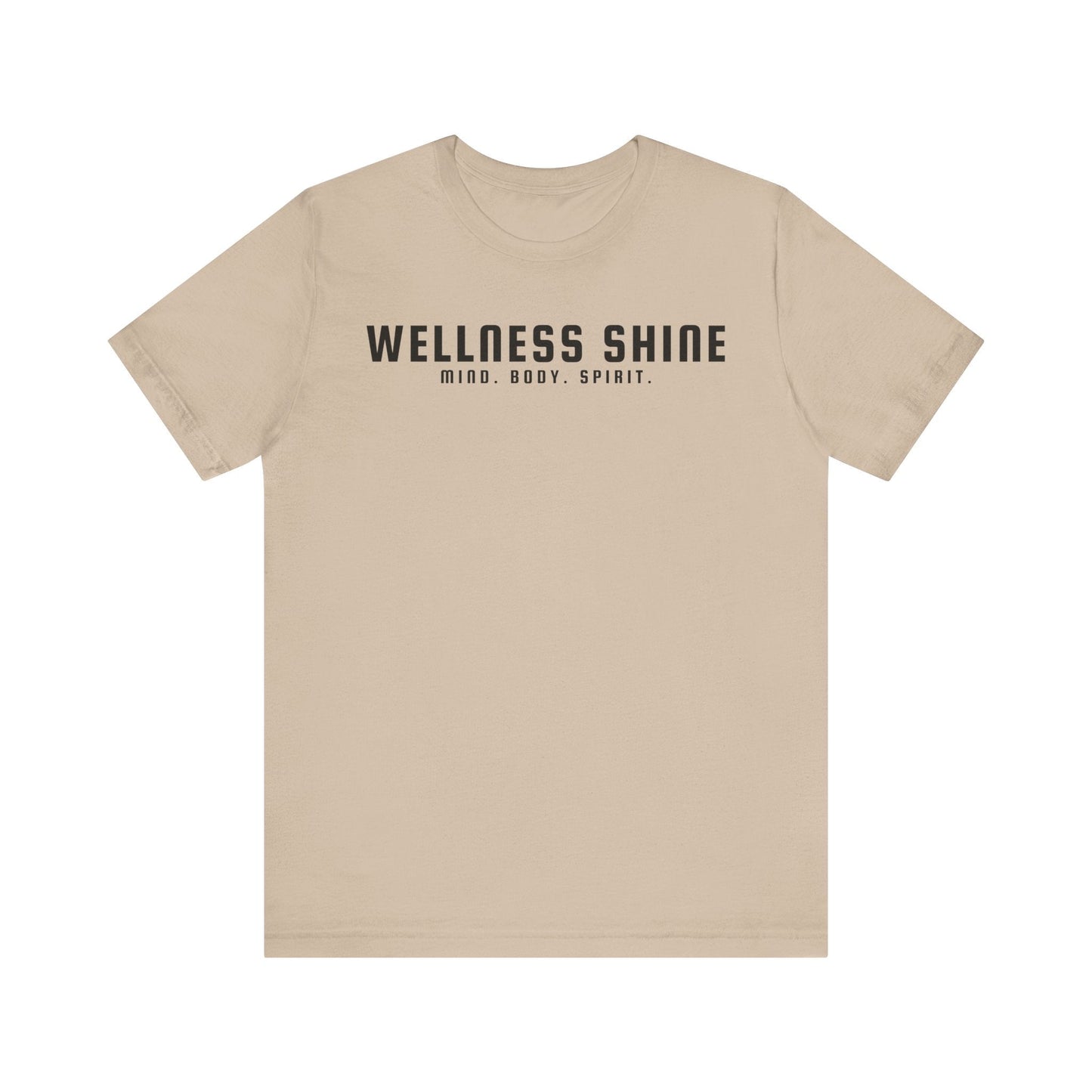 Wellness Shine Brand Jersey Short Sleeve Tee - Wellness Shine