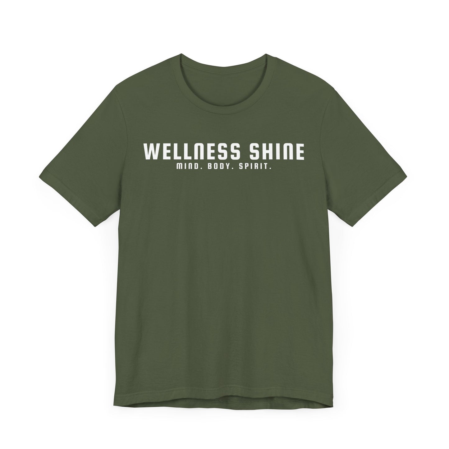 Wellness Shine Brand Jersey Short Sleeve Tee - Wellness Shine