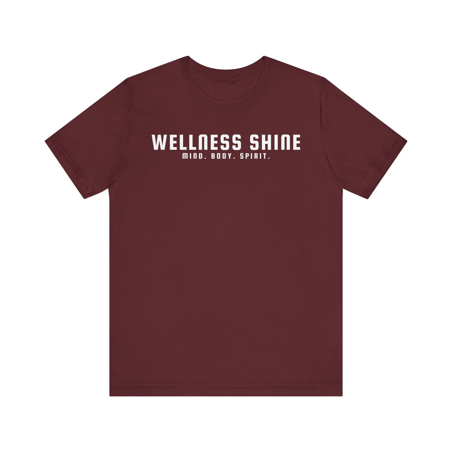 Wellness Shine Brand Jersey Short Sleeve Tee - Wellness Shine