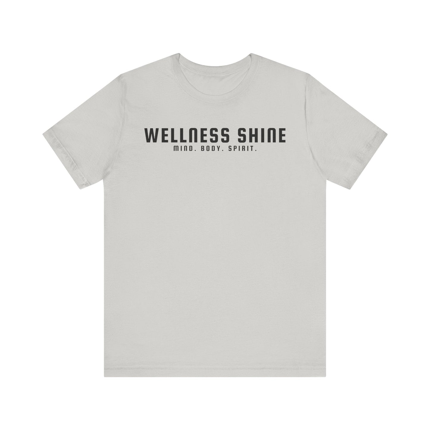 Wellness Shine Brand Jersey Short Sleeve Tee - Wellness Shine