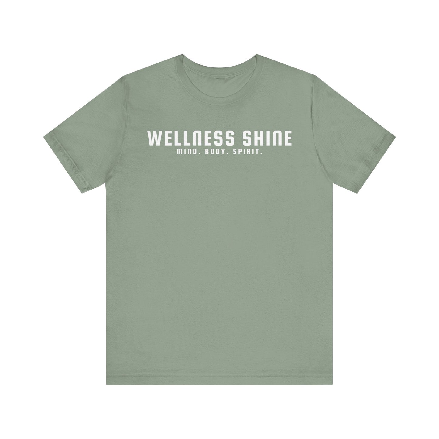 Wellness Shine Brand Jersey Short Sleeve Tee - Wellness Shine