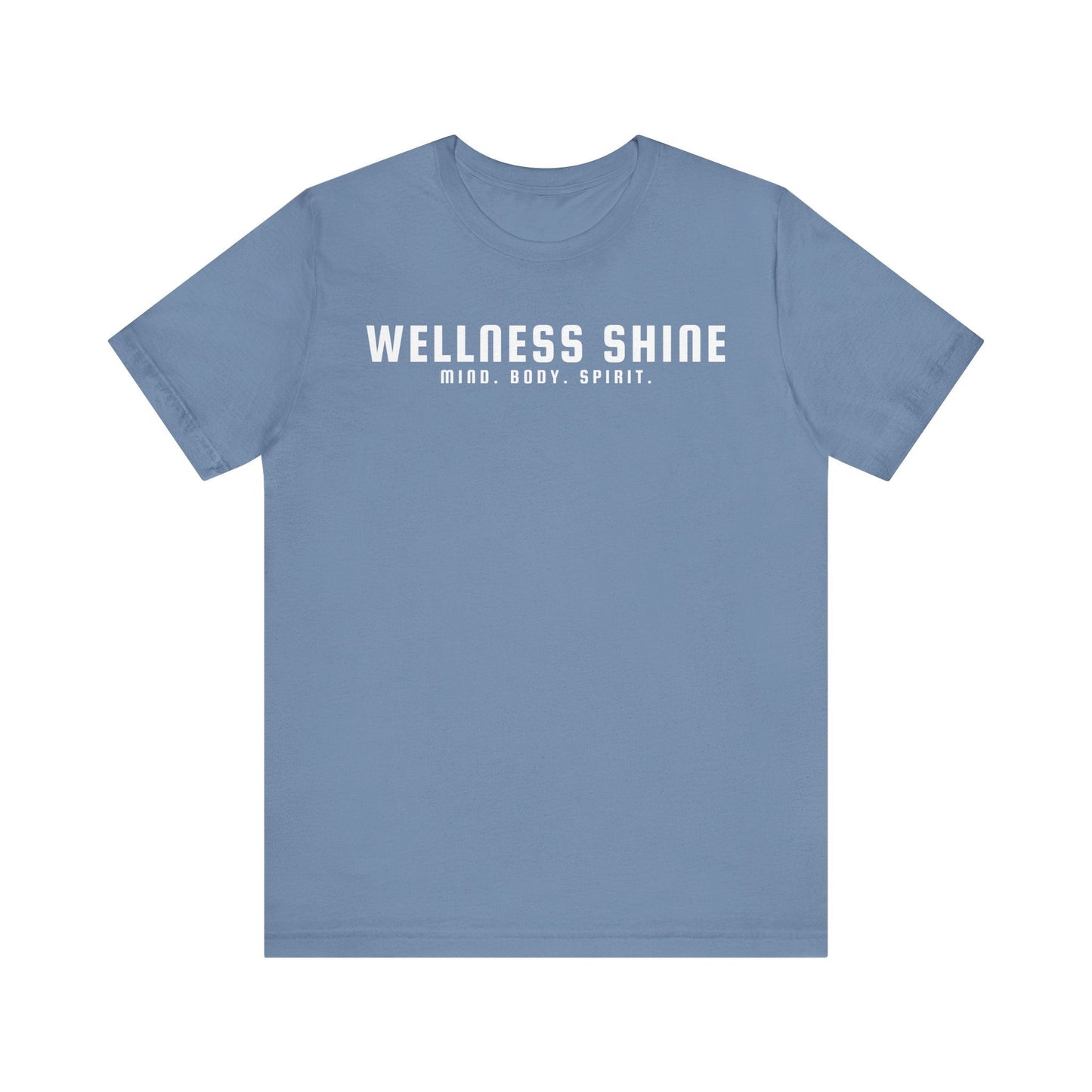 Wellness Shine Brand Jersey Short Sleeve Tee - Wellness Shine