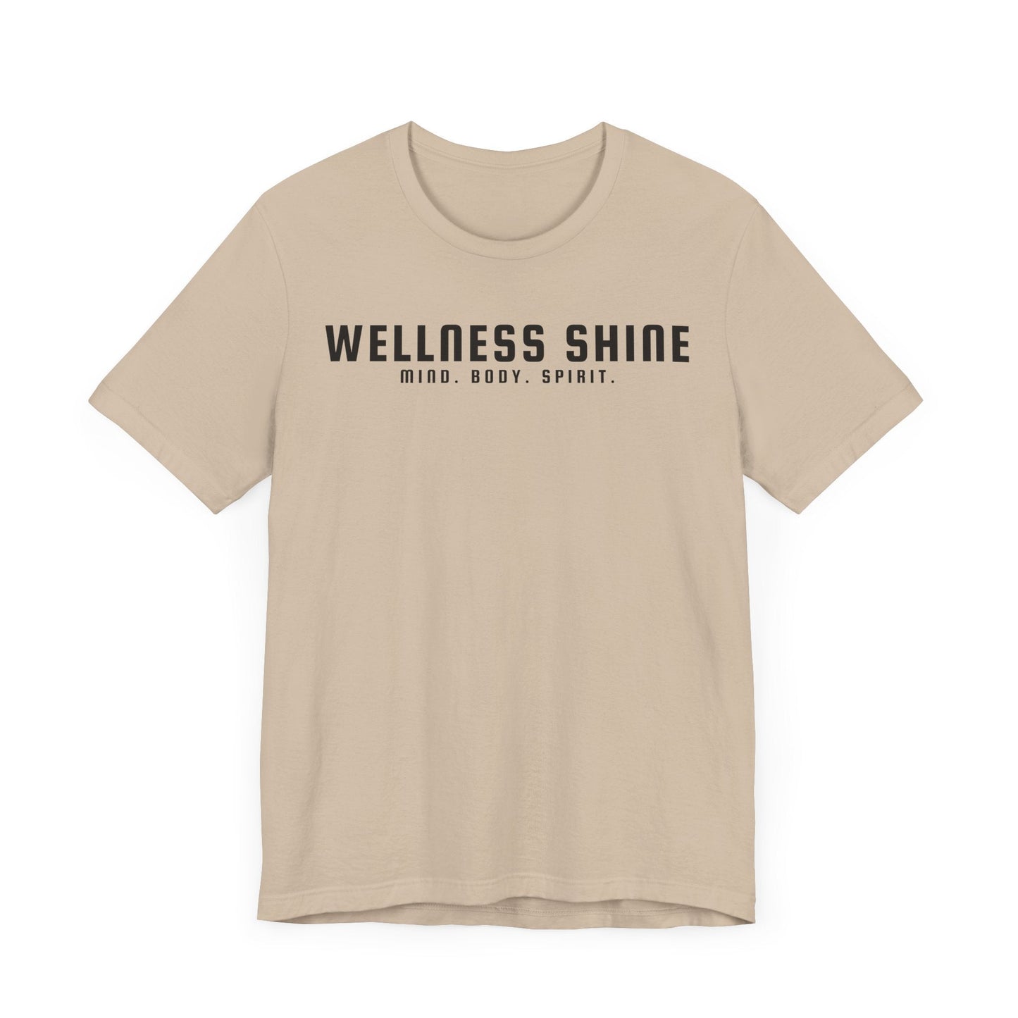 Wellness Shine Brand Jersey Short Sleeve Tee - Wellness Shine