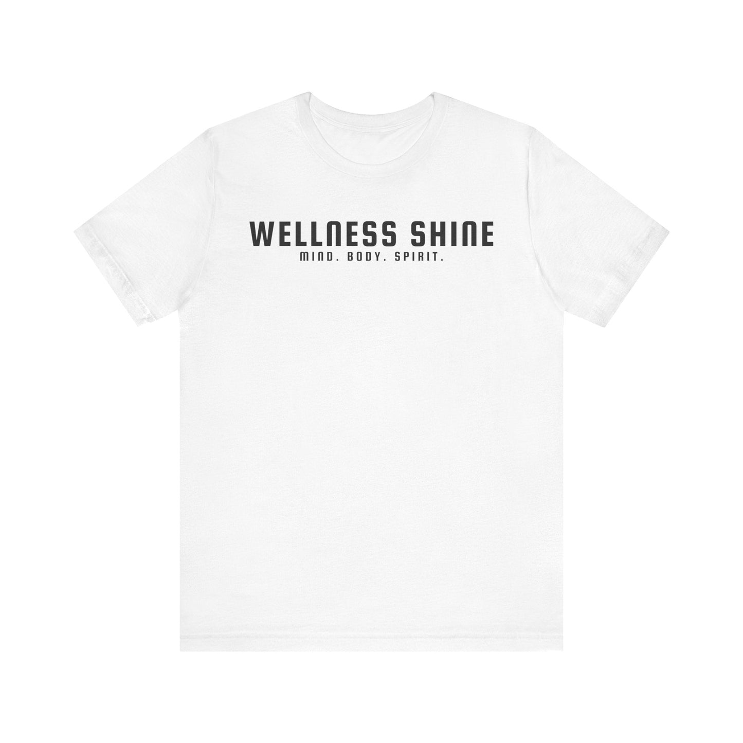 Wellness Shine Brand Jersey Short Sleeve Tee - Wellness Shine