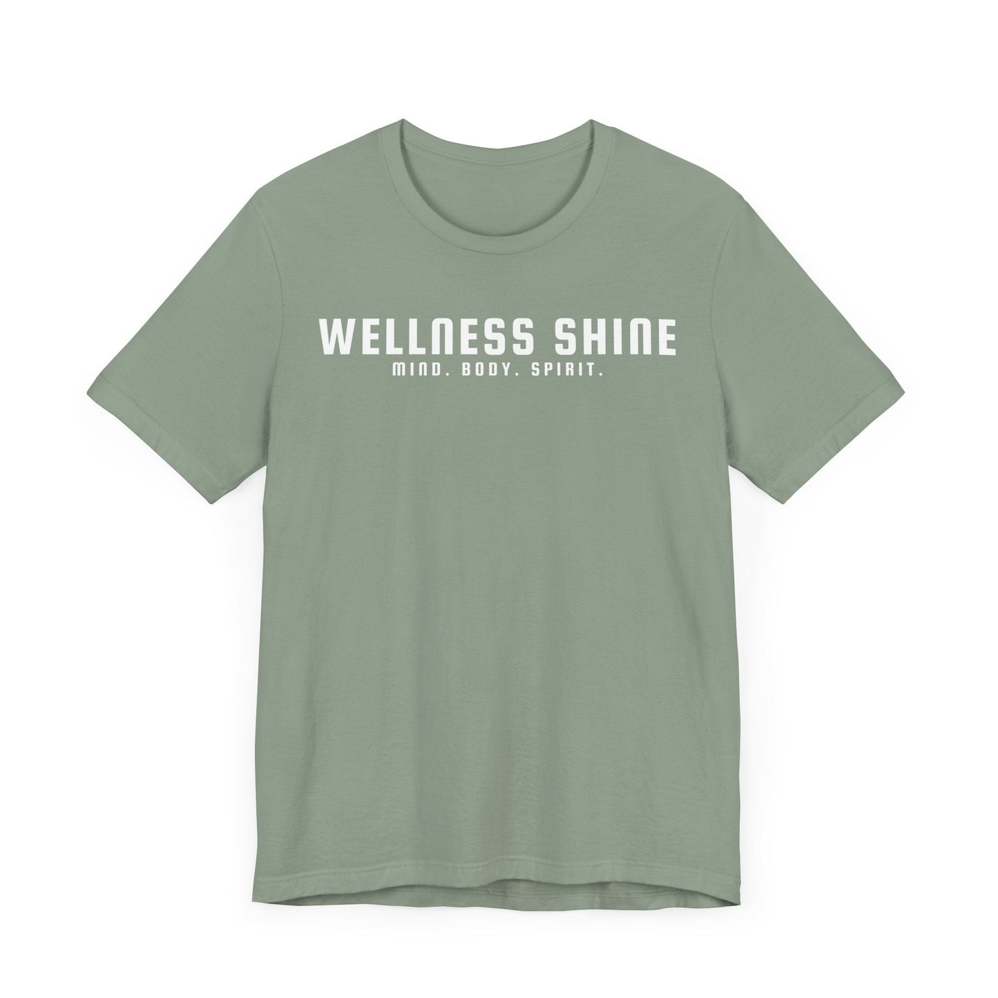 Wellness Shine Brand Jersey Short Sleeve Tee - Wellness Shine