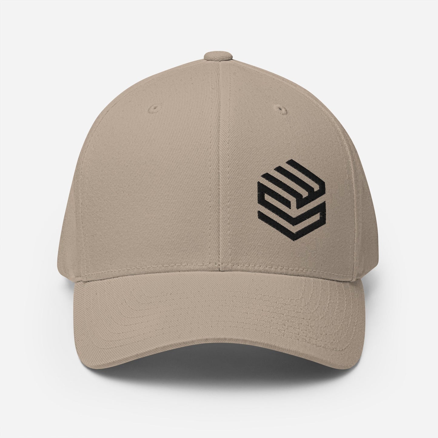 Wellness Shine Fitness Fitted Hat Black Embroidery - Wellness Shine