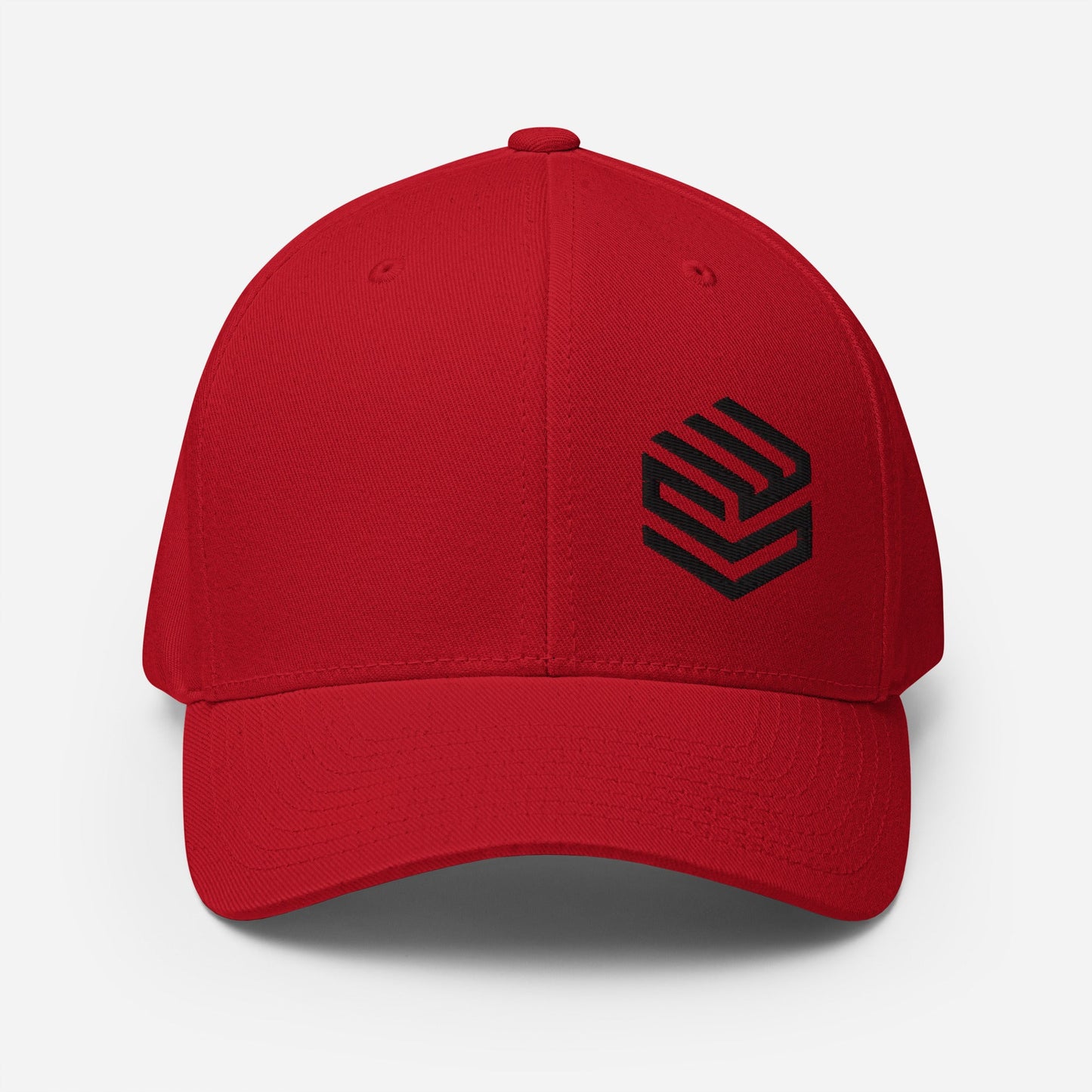 Wellness Shine Fitness Fitted Hat Black Embroidery - Wellness Shine
