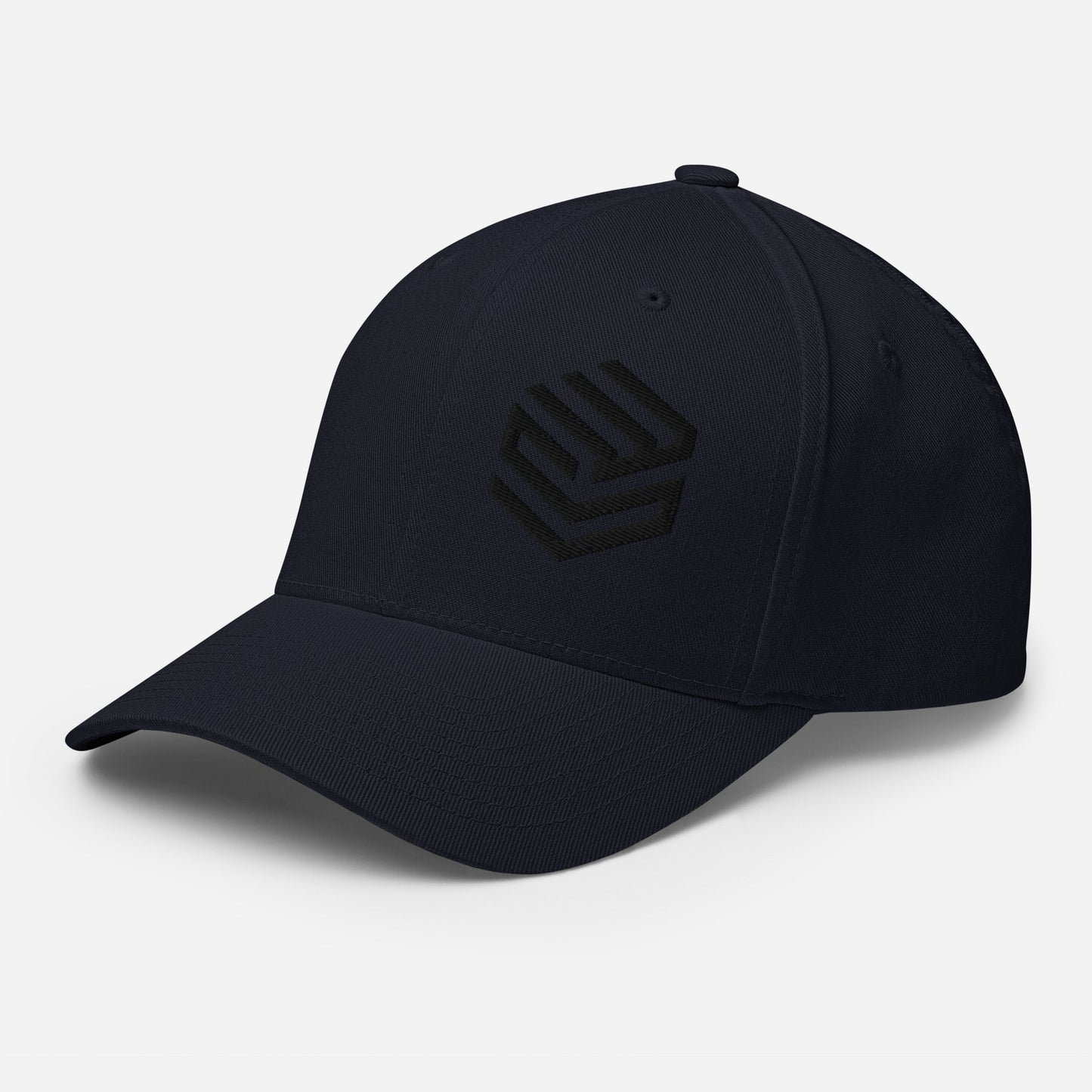 Wellness Shine Fitness Fitted Hat Black Embroidery - Wellness Shine
