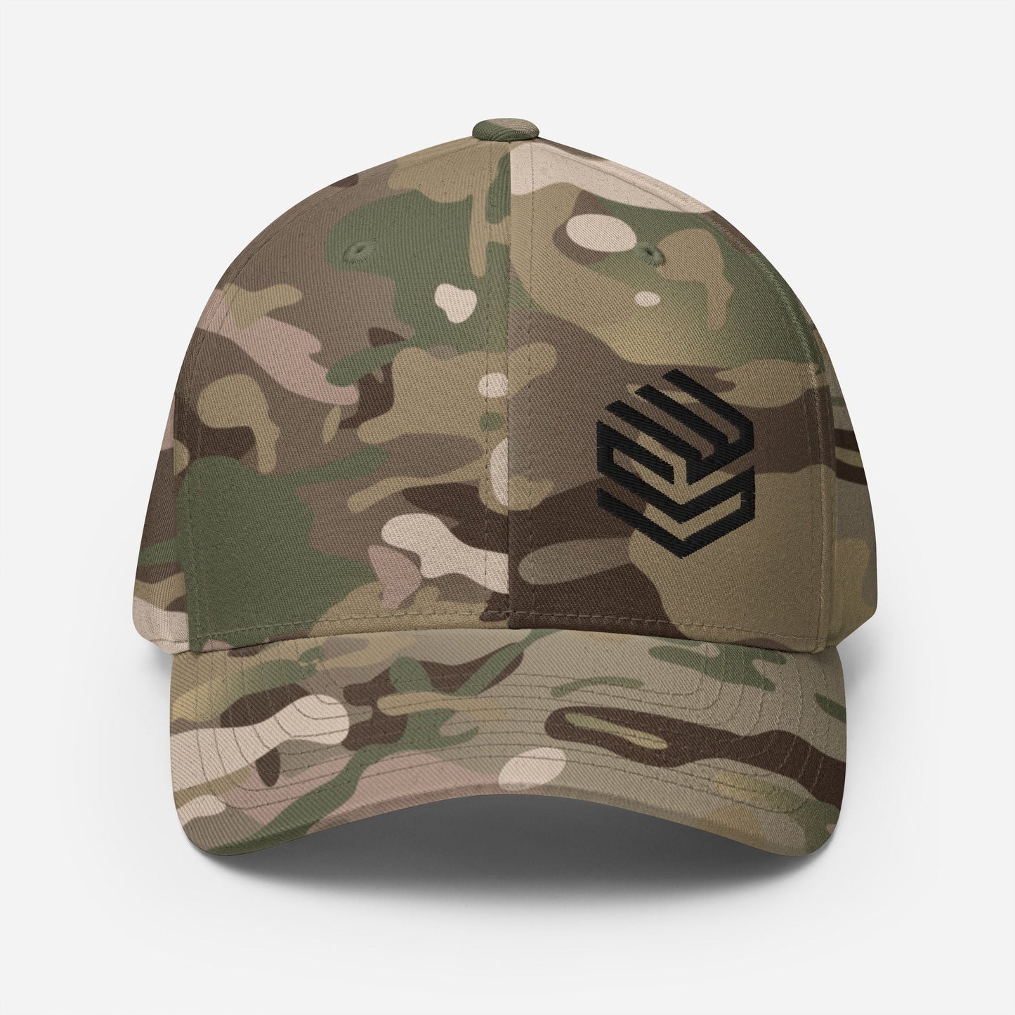 Wellness Shine Fitness Fitted Hat Black Embroidery - Wellness Shine