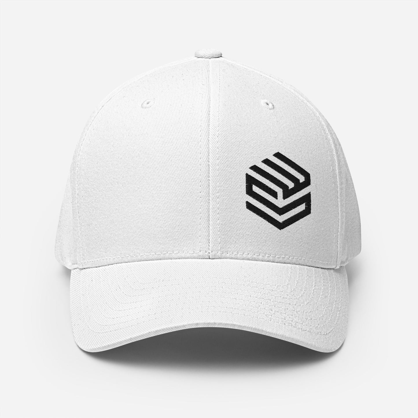 Wellness Shine Fitness Fitted Hat Black Embroidery - Wellness Shine
