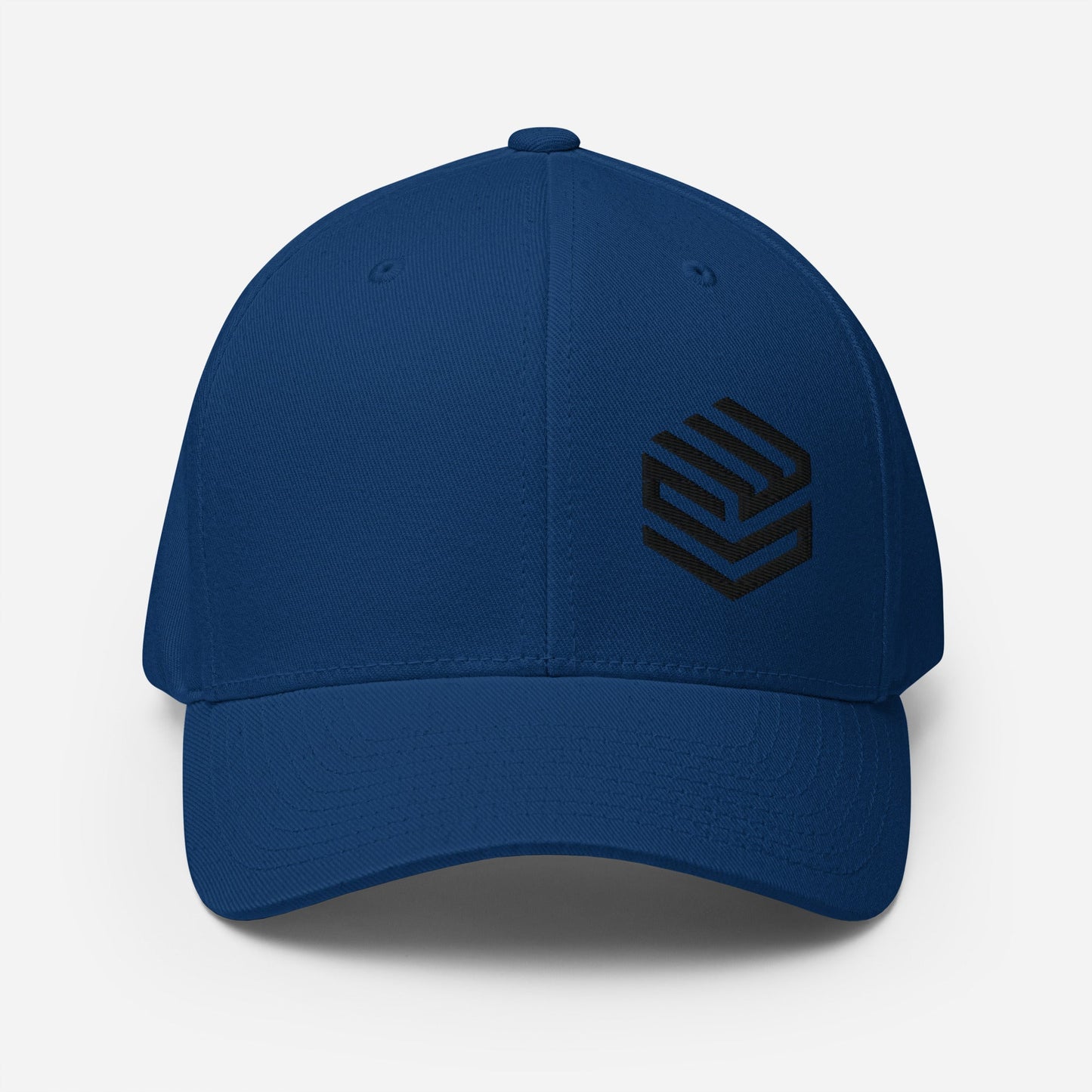 Wellness Shine Fitness Fitted Hat Black Embroidery - Wellness Shine