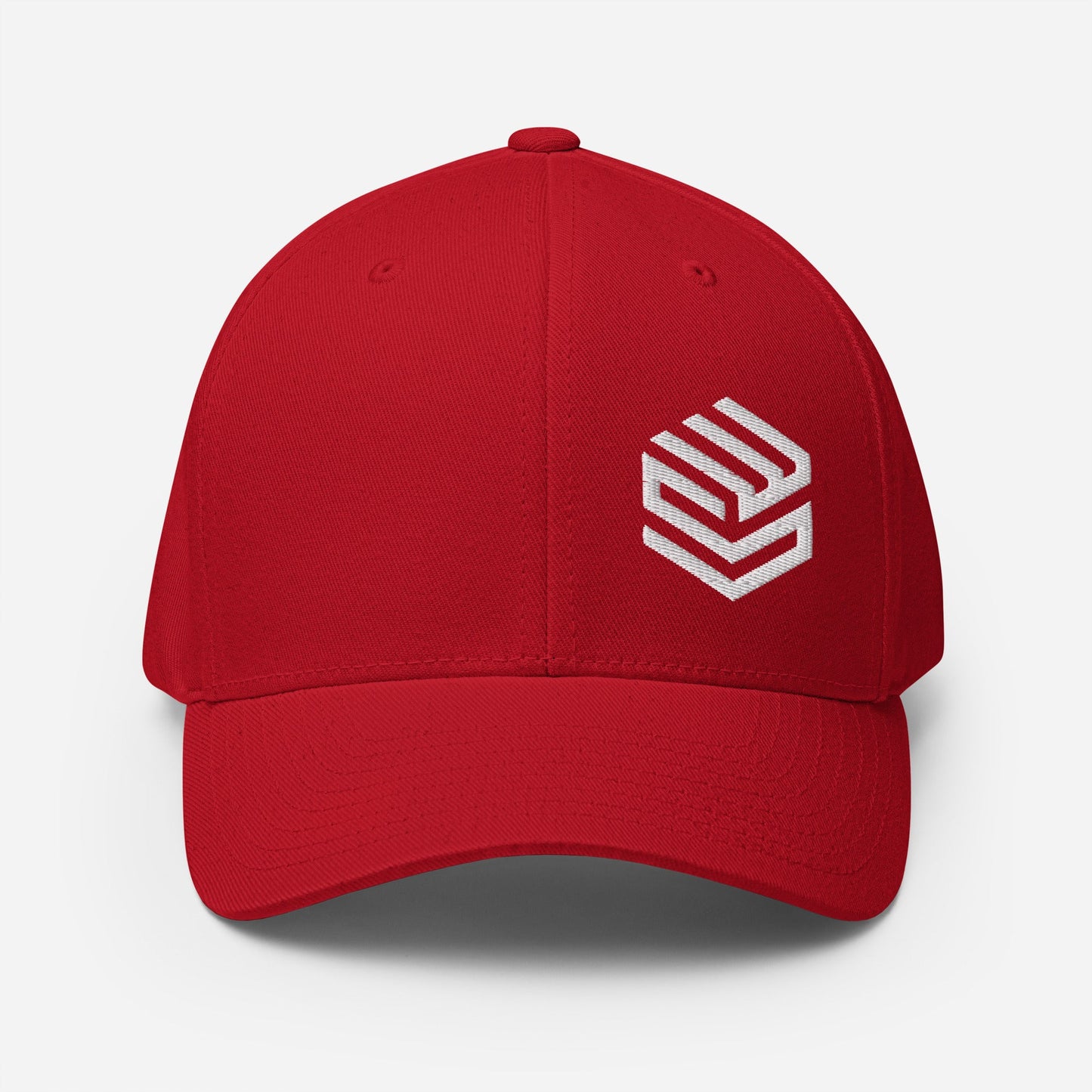 Wellness Shine Fitness Fitted Hat White Embroidery - Wellness Shine