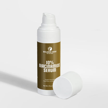 10% Niacinamide Serum by Wellness Shine – front label