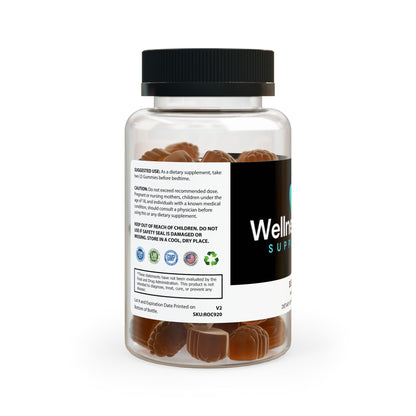 Wellness Shine Sleep Well Gummies (60 Gummies)