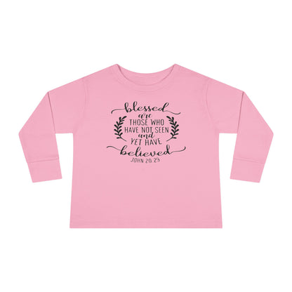 Blessed Are Those Toddler Long Sleeve Tee