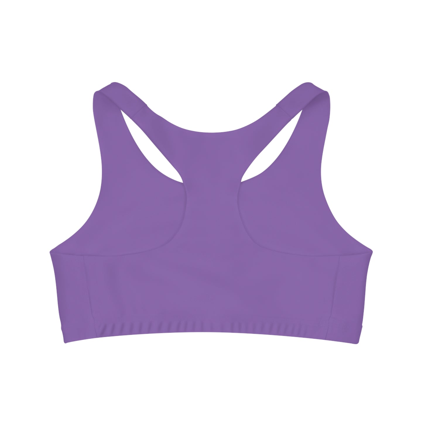 Wellness Shine Fitness Seamless Sports Bra, Light Purple