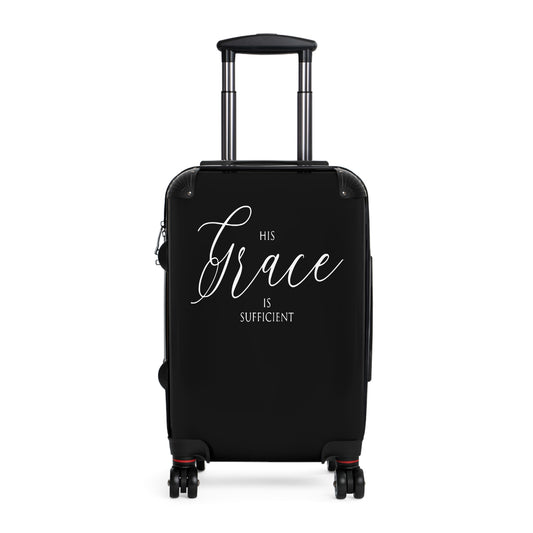 His Grace Is Sufficient Suitcase