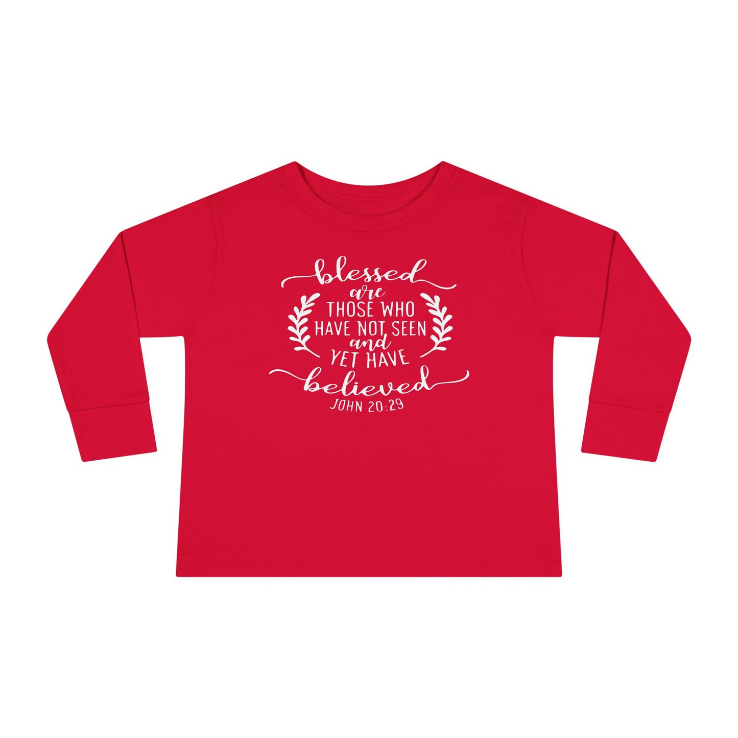 Blessed Are Those Toddler Long Sleeve Tee