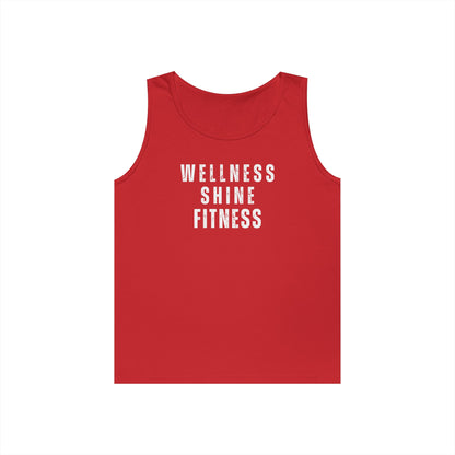 Wellness Shine Fitness Heavy Cotton Tank Top