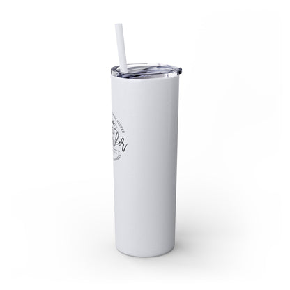 Waymaker Skinny Tumbler with Straw, 20oz