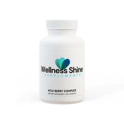 Wellness Shine Acai Berry Complex Supplement (60 Capsules)