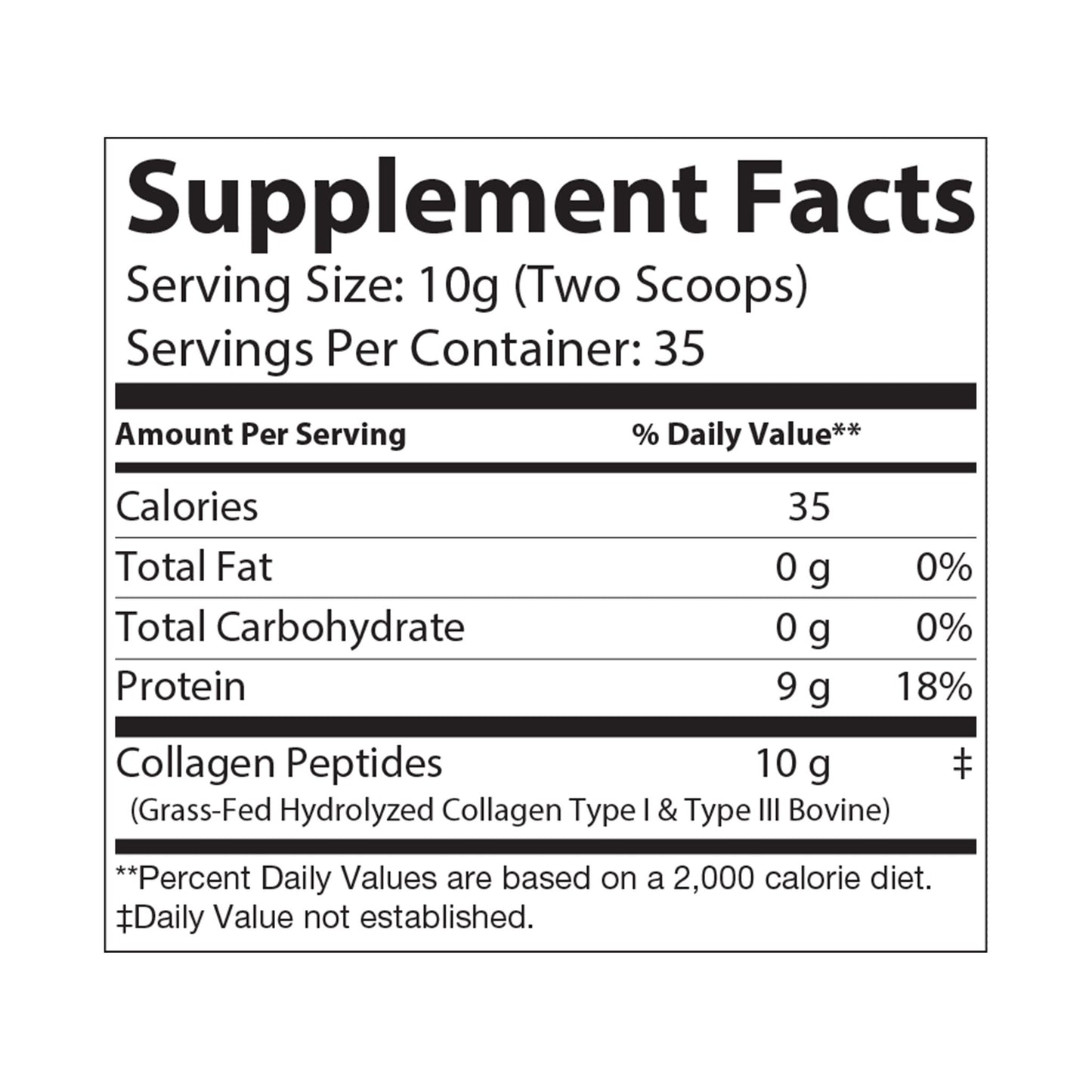 Wellness Shine Collagen Peptides Type I & III Supplement (350g, 12.3oz)