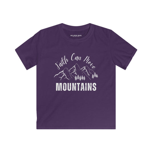 Faith Can Move Mountains Tee for Kids