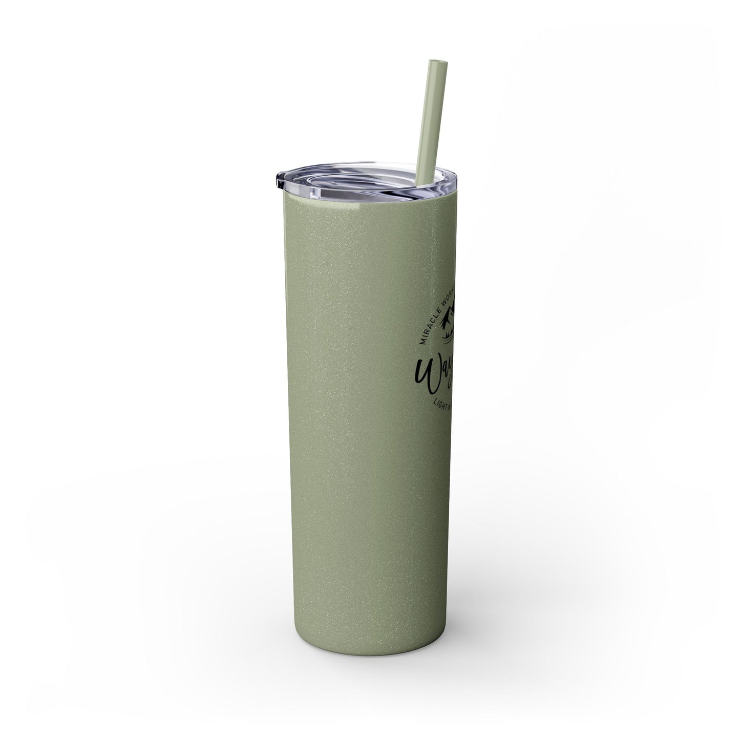 Waymaker Skinny Tumbler with Straw, 20oz