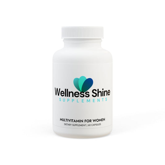 Wellness Shine Multivitamin for Women Supplement (60 Capsules)