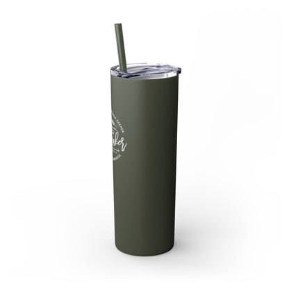 Waymaker Skinny Tumbler with Straw, 20oz