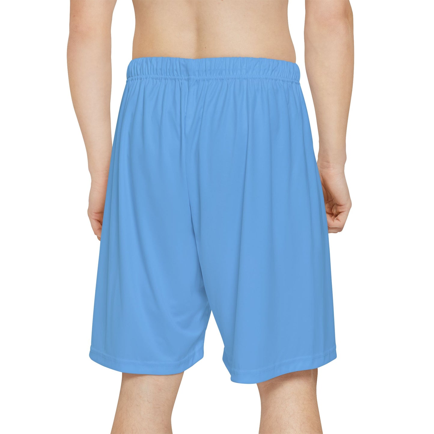 Wellness Shine Fitness Sports Shorts, Light Blue