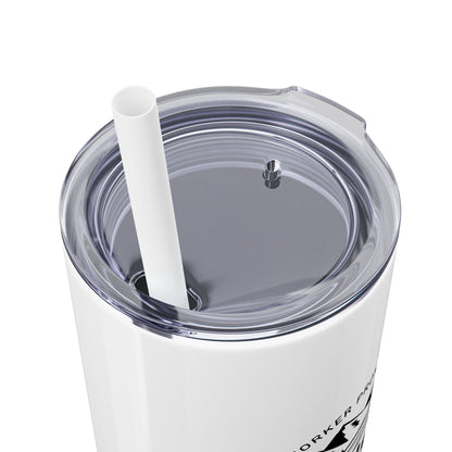 Waymaker Skinny Tumbler with Straw, 20oz