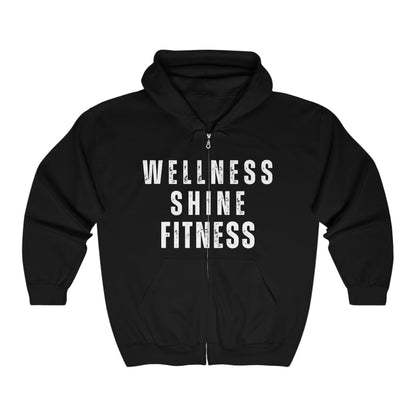 Wellness Shine Fitness Full Zip Hoodie