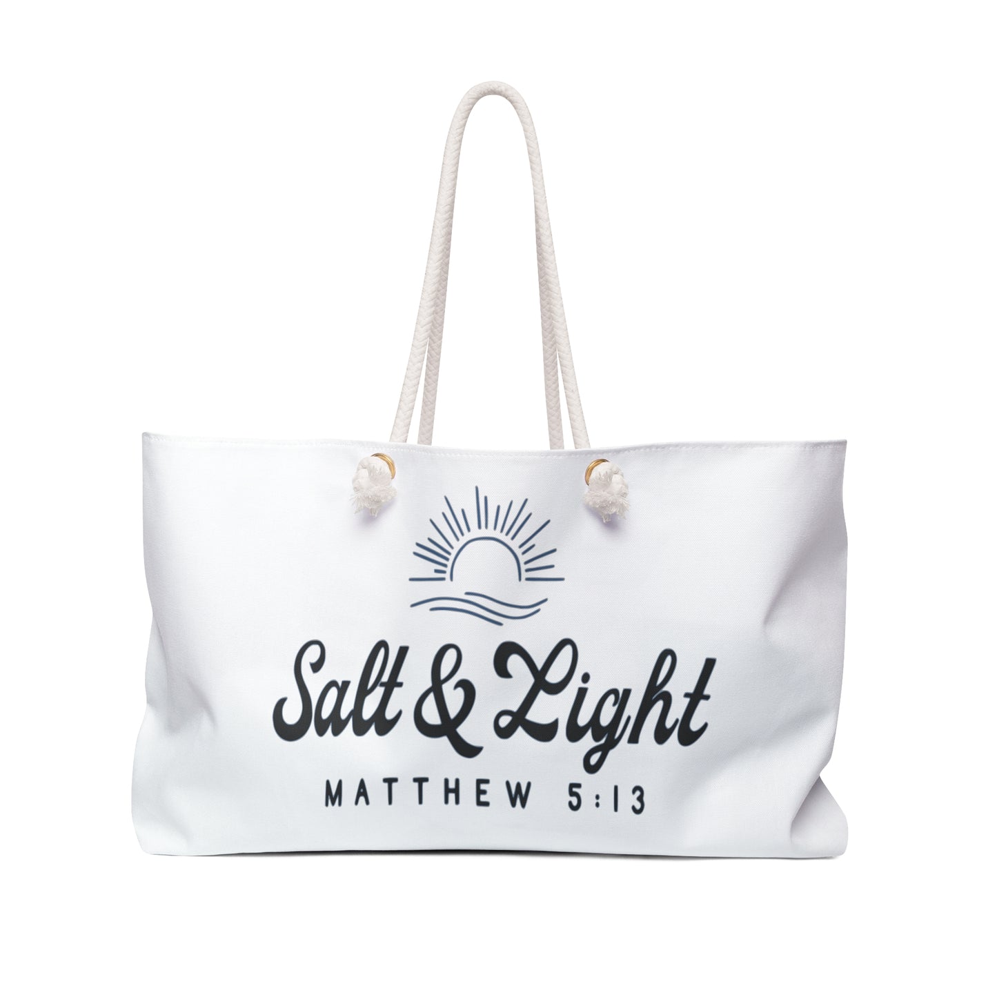 Salt & Light Weekender Bag Christian Accessory