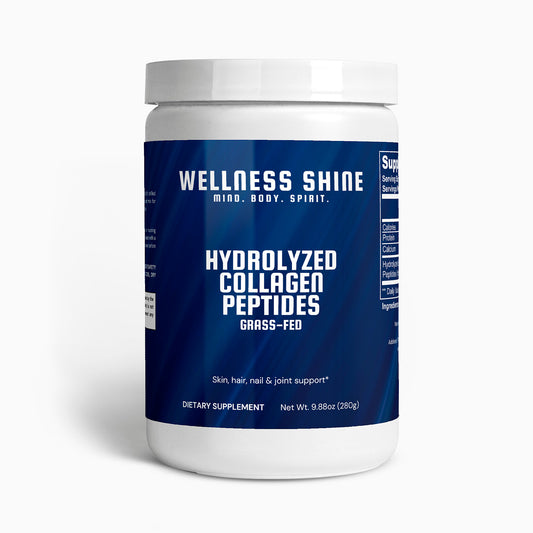 Grass-Fed Hydrolyzed Collagen Peptides by Wellness Shine – ingredients view