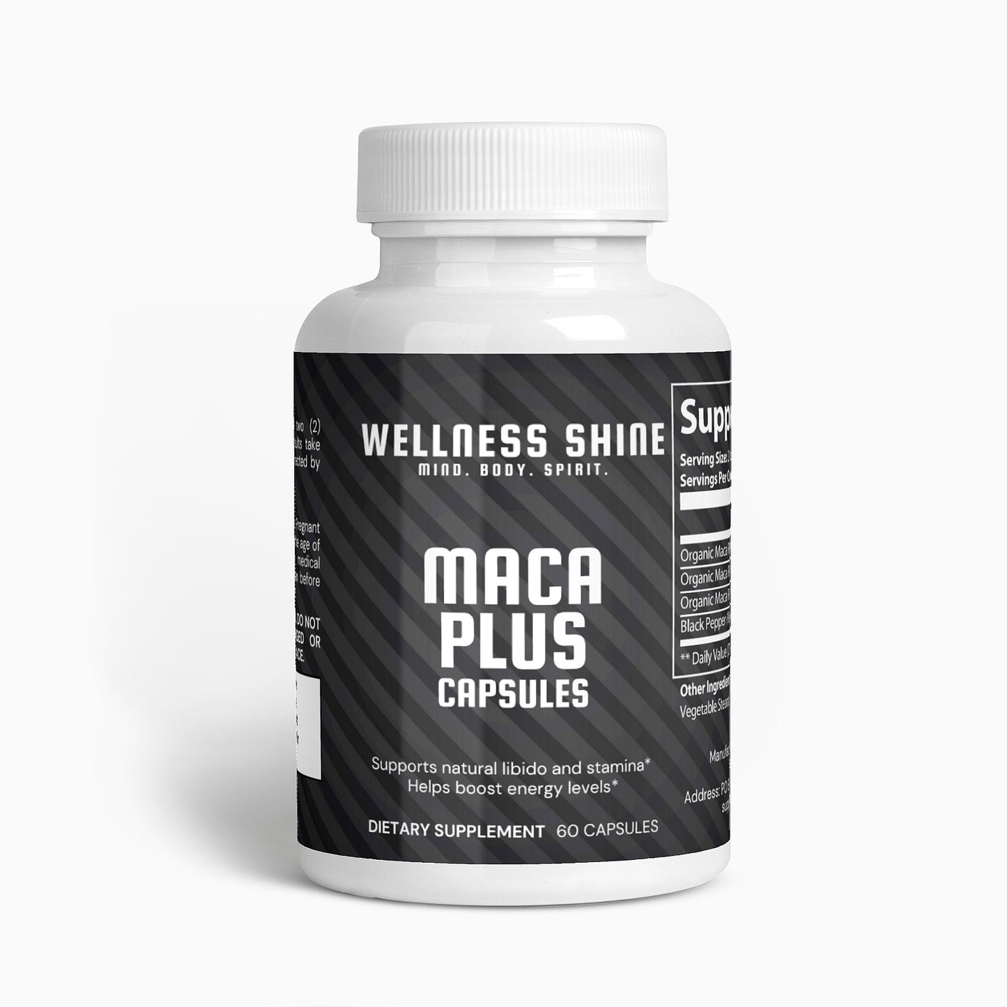 Maca Plus – Energy, Hormone & Mood Support by Wellness Shine
